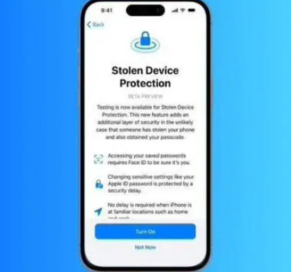 仁怀苹果授权维修店分享被盗设备保护功能开启方法 