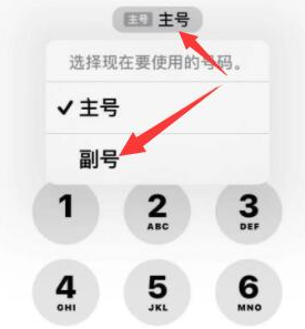 仁怀苹果14维修店分享iPhone 14 Pro Max使用副卡打电话的方法 